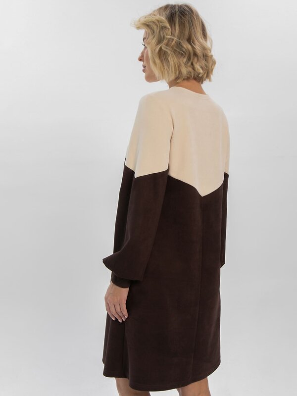LT Collection Платье 609842 П16404-1М Коричневый