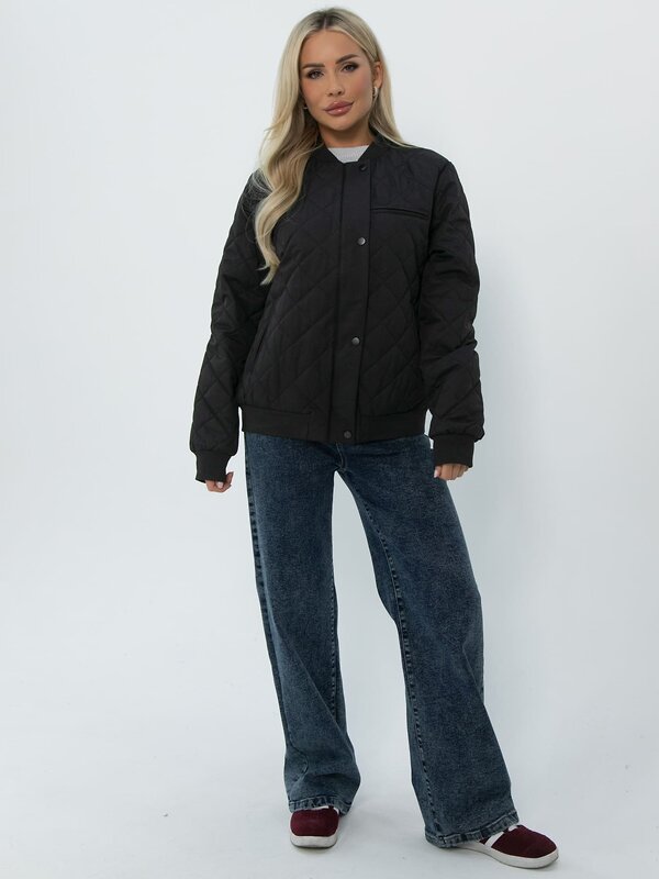 LT Collection Бомбер 609851 Б16442-18М Черный