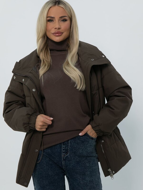 LT Collection Куртка 609854 Б16429-4М шоколадный