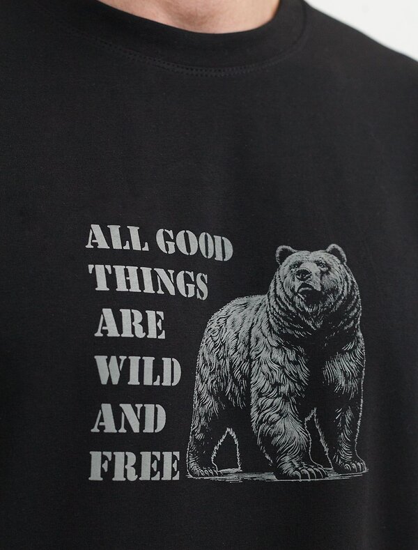 VILATTE Футболка 610267 U49.068 черный_wild