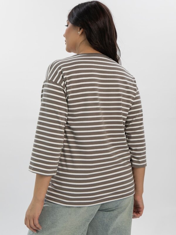LT Collection Блуза 610276 Б16386-20М Коричневый