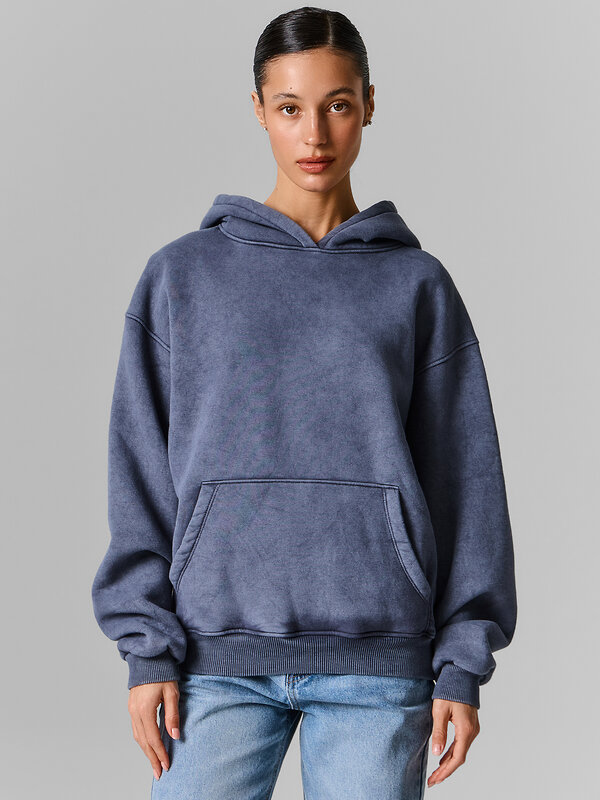 MARK FORMELLE Худи 610448 122524 ACID WASH на сером