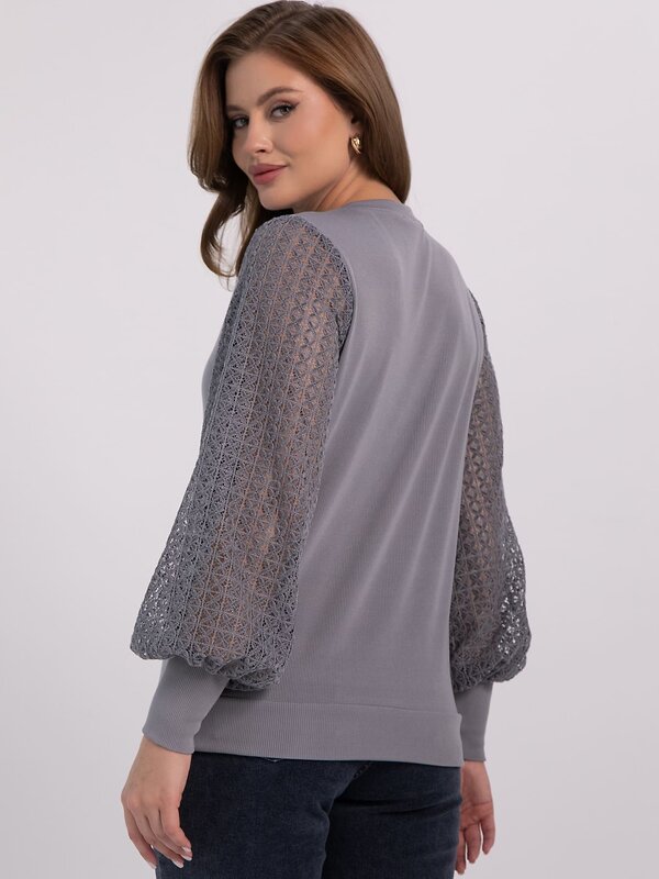 LT Collection Джемпер 610736 Б16391-5М Серый