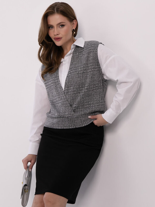 LT Collection Костюм 610742 К16422-13М Серый