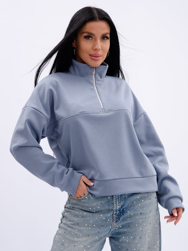 Malina Свитшот 610768 СЖ-33 деним