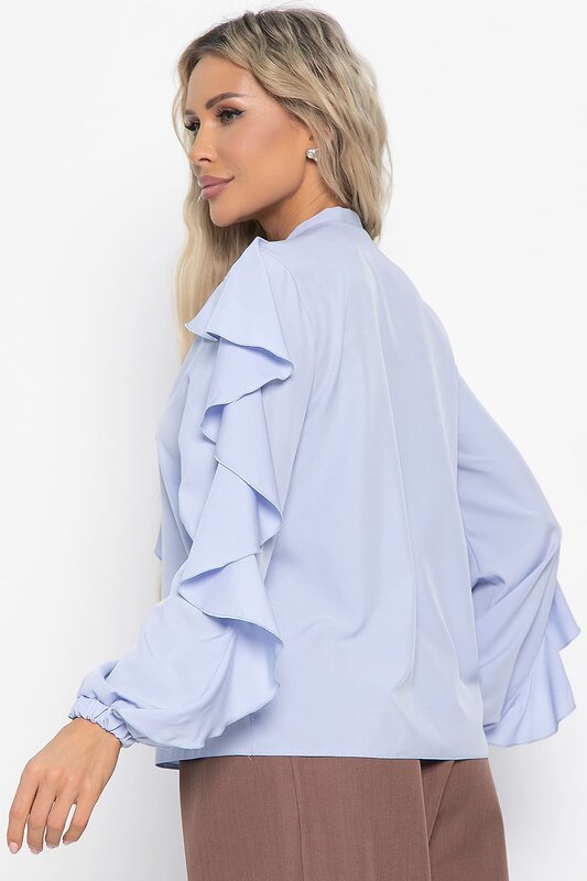 LT Collection Блуза 611042 Б16395-5М Голубой
