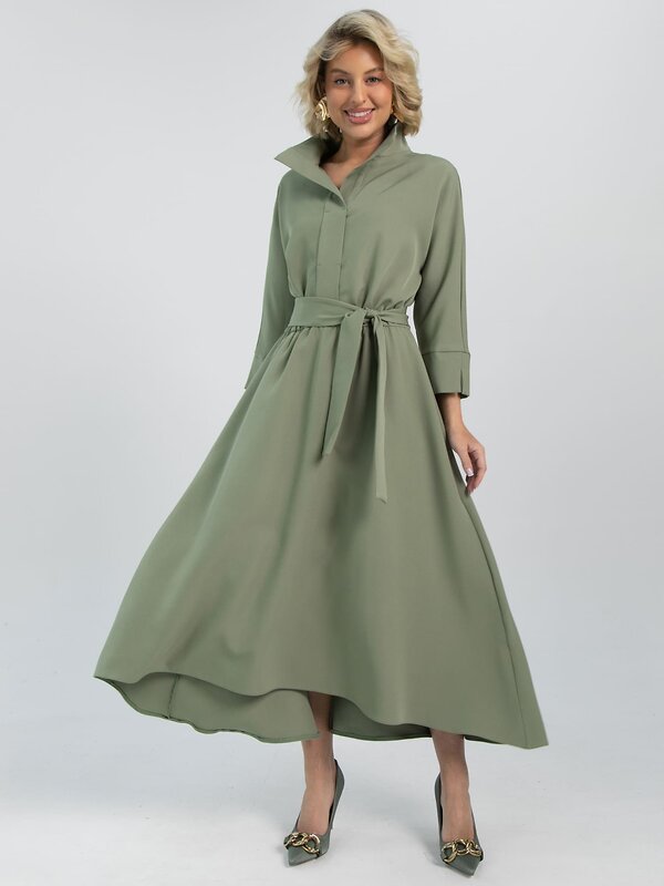 LT Collection Платье 611044 П16423-16М Хаки