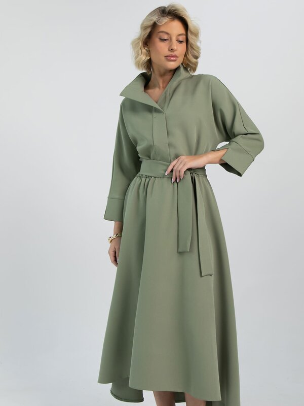 LT Collection Платье 611044 П16423-16М Хаки