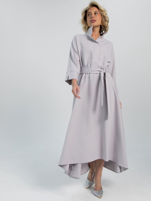 LT Collection Платье 611047 П16427-16М Светло-серый