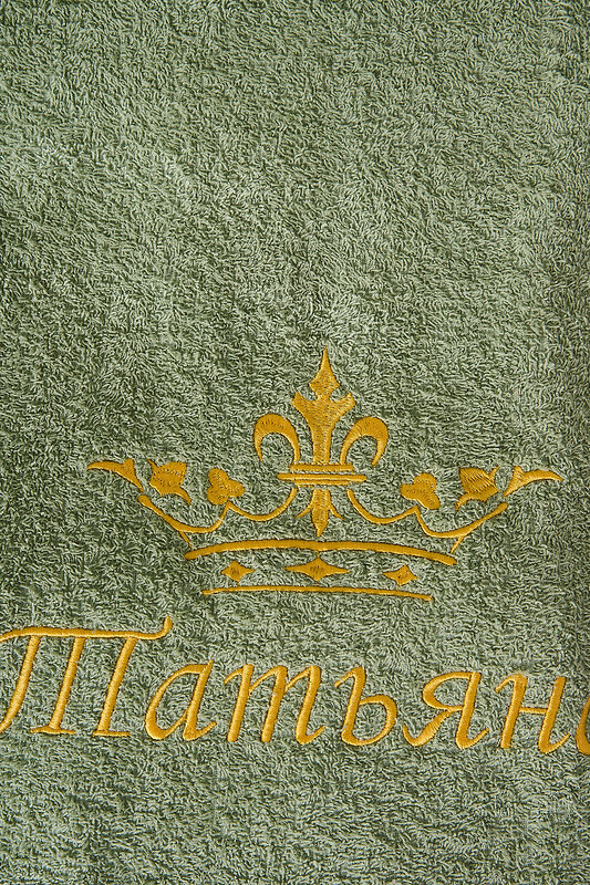 Натали Полотенце 611061 14419 хаки+Татьяна