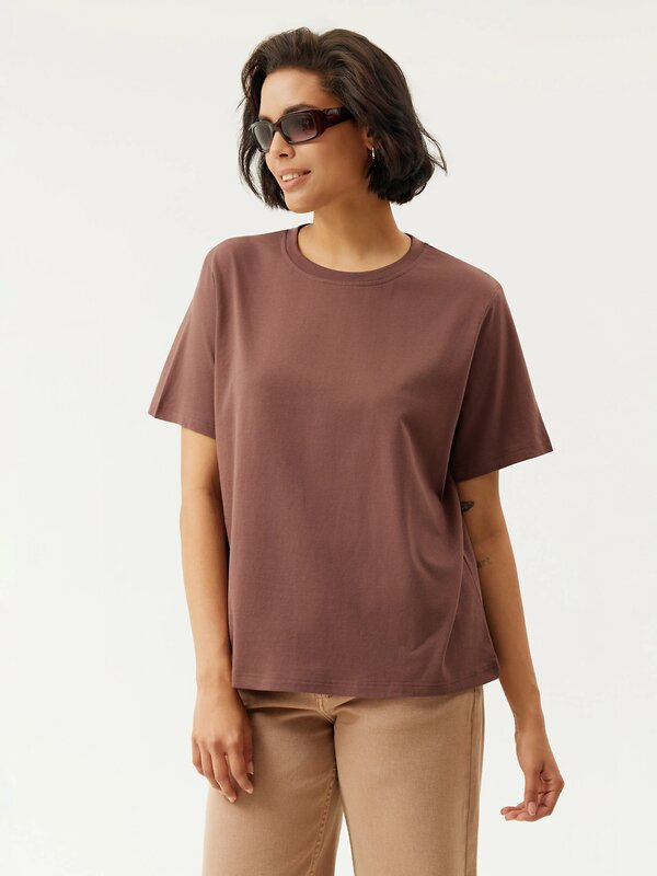 Conte elegant Футболка 611102 BASIC COLLECTION LD 5025 chocolate