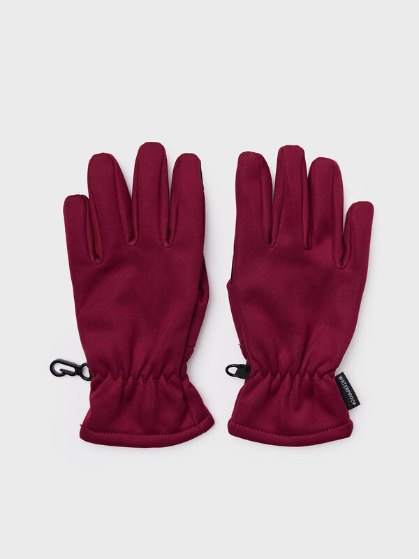 PLAYTODAY Перчатки 611254 32622100 черный,бордовый