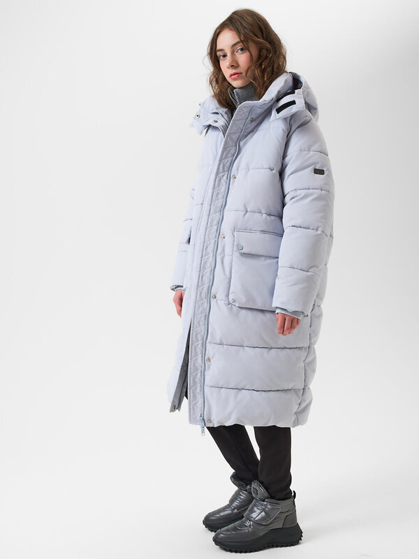 PLAYTODAY Пальто 611299 32621047 светло-серый