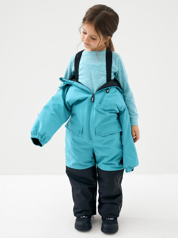 PLAYTODAY Комбинезон 611359 32622374 темно-зеленый,темно-серый