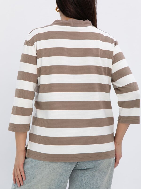 LT Collection Блуза 611437 Б16452-20М Коричневый