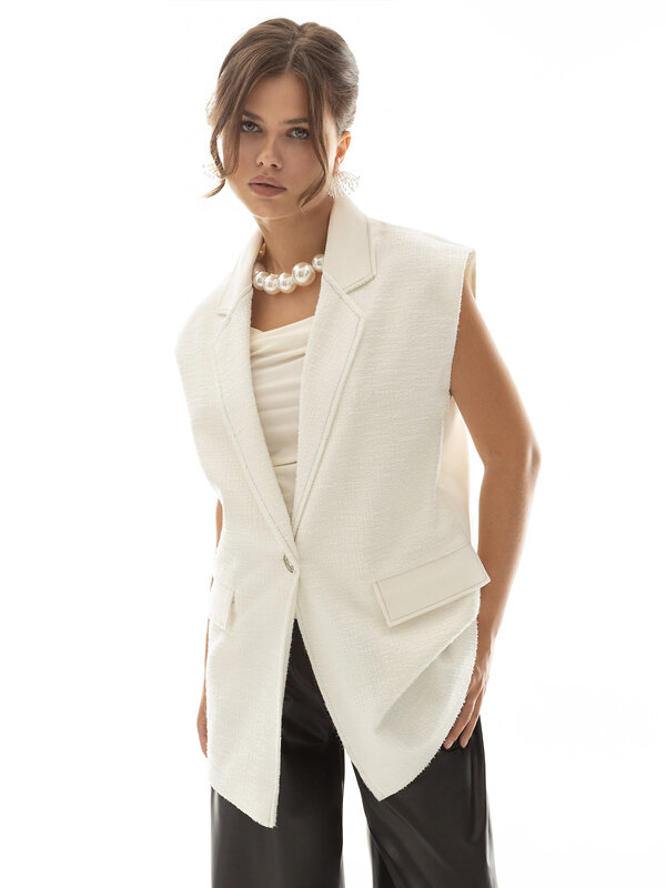 CHARUTTI Жилет 611453 13164 Белый
