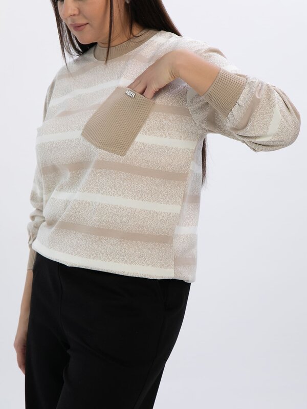 LT Collection Блуза 611522 Б16481-20М Бежевый