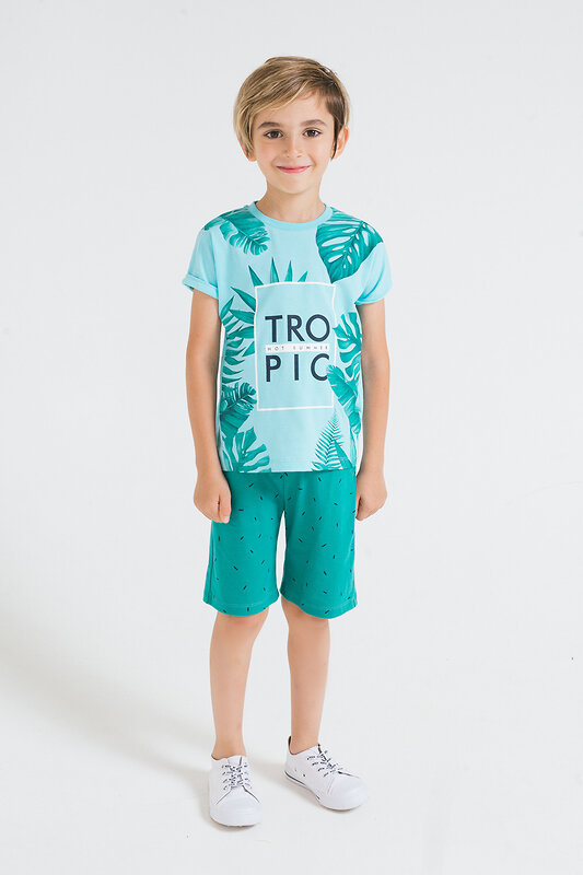 CROCKID Футболка 97096 КР 300434 бирюзовый