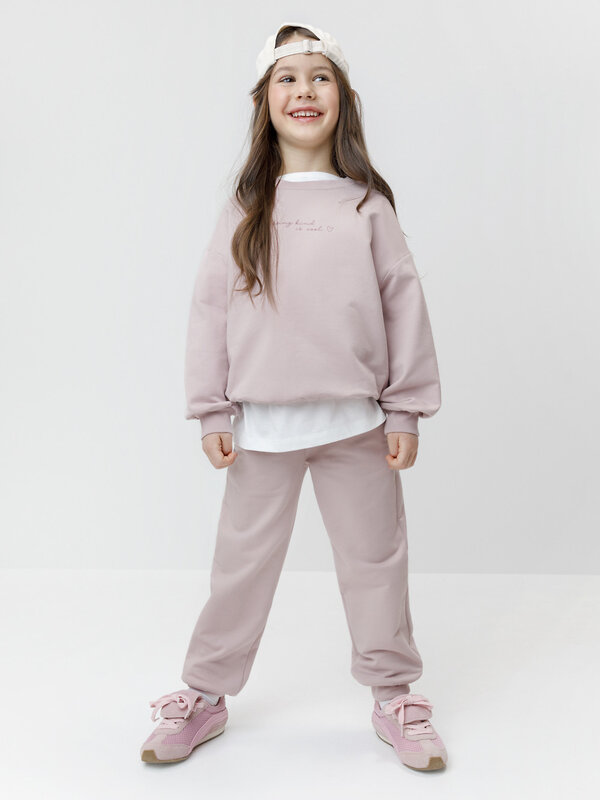 CROCKID Брюки 611823 МП 400880 розово-бежевый