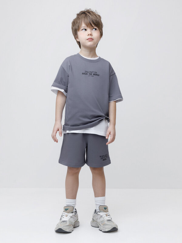 CROCKID Комплект 611892 МП 2844 серо-синий