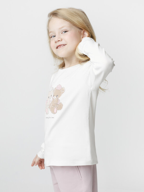 CROCKID Лонгслив 611902 МП 303056 молочный