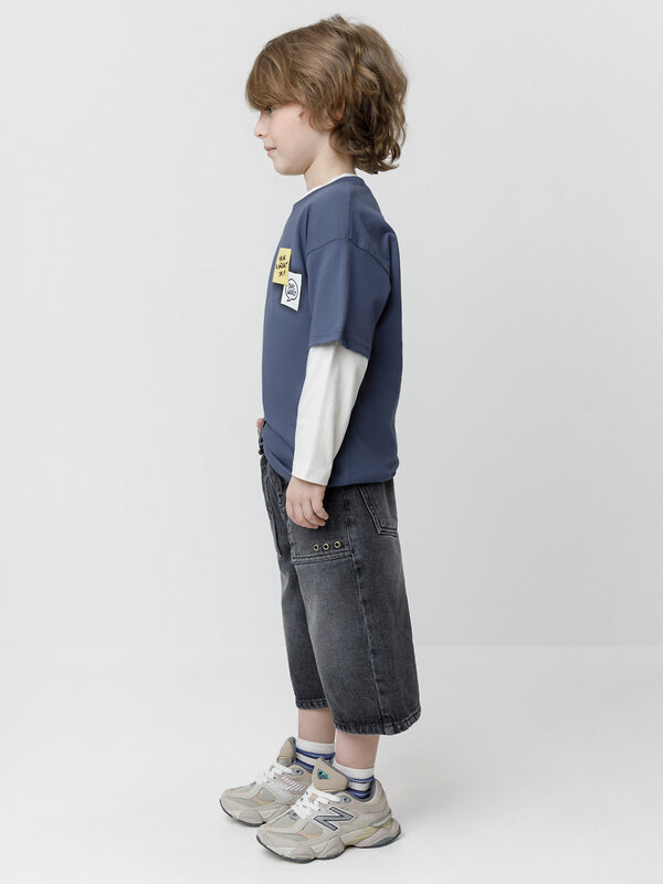 CROCKID Футболка 611920 МП 302889 синий 3929 (заметки)