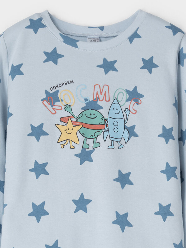 CROCKID Пижама 611976 МП 1680 голубой
