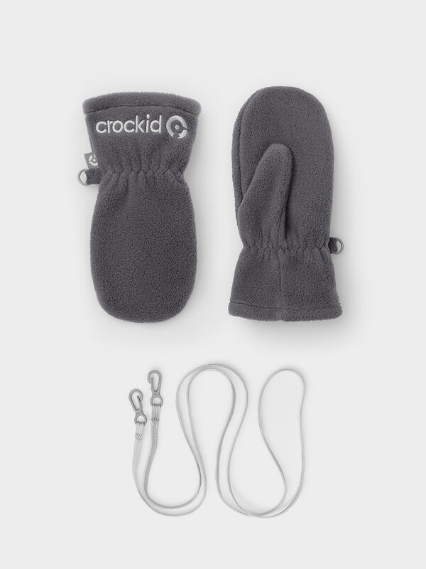 CROCKID Варежки 611991 ФЛ 10000/26/68 ГР антрацитовый