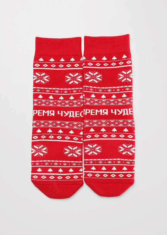 CLEVER Носки 612108 С4652П 20-22,22 красный