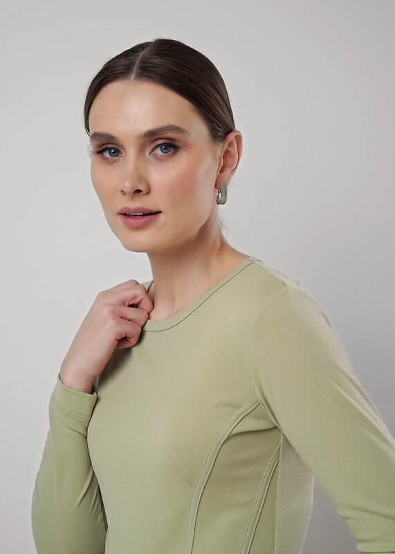 CLEVER Фуфайка 612220 256767/163рп св.зелёный/хаки