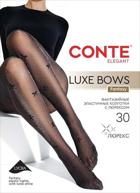 Conte elegant Колготки 612491 FANTASY LUXE BOWS 