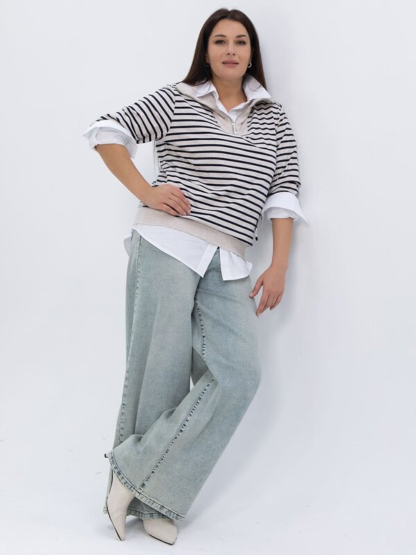 LT Collection Блуза 612642 Б16483-20М Бежевый