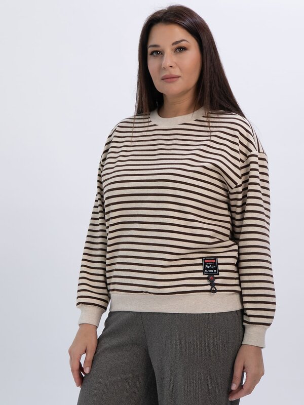 LT Collection Свитшот 612643 Б16484-20М Бежевый