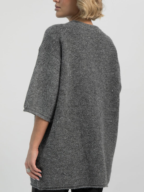 LT Collection Джемпер 612649 Б16504-12М Серый