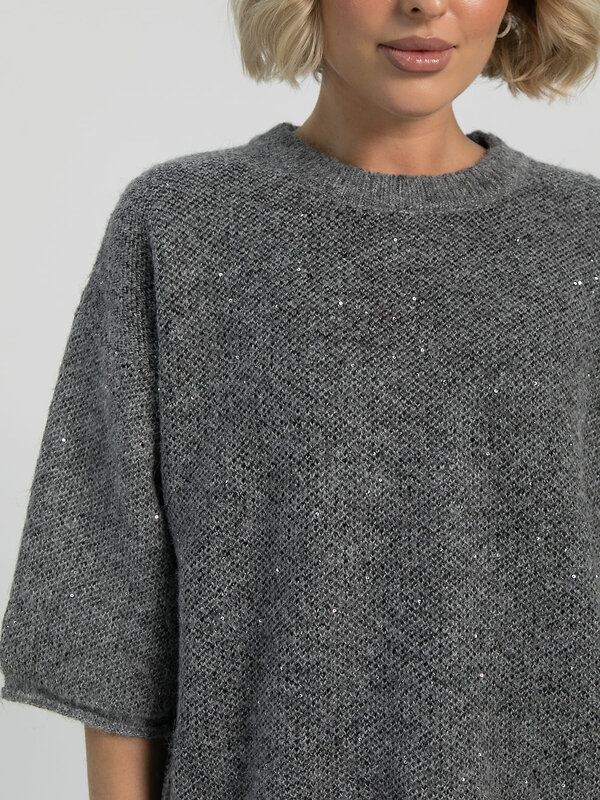LT Collection Джемпер 612649 Б16504-12М Серый