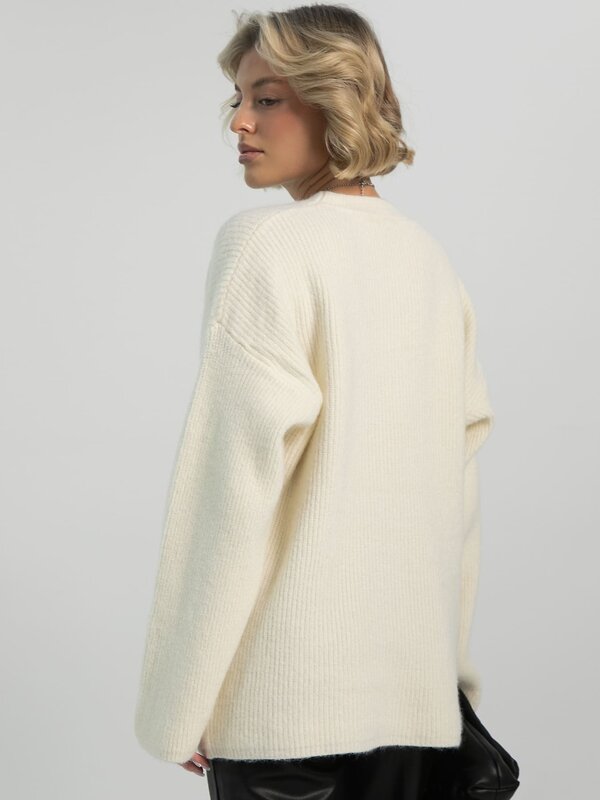 LT Collection Джемпер 612650 Б16500-12М Молочный