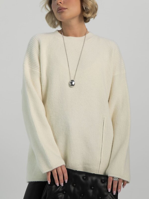 LT Collection Джемпер 612650 Б16500-12М Молочный