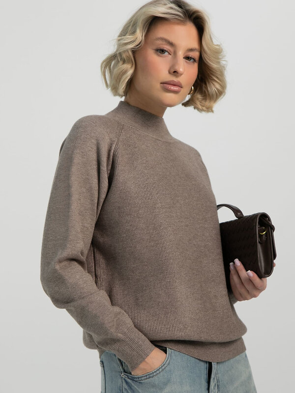 LT Collection Джемпер 612651 Б16502-12М Коричневый