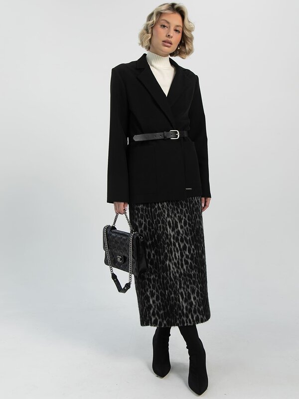 LT Collection Юбка 612654 Ю16517-16М Серый