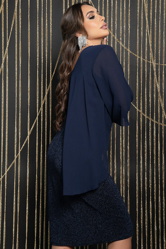 LT Collection Платье 612878 П11672 синий