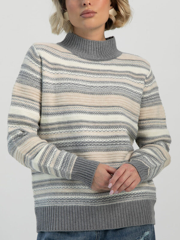 LT Collection Джемпер 612898 Б16499-12М Светло-серый