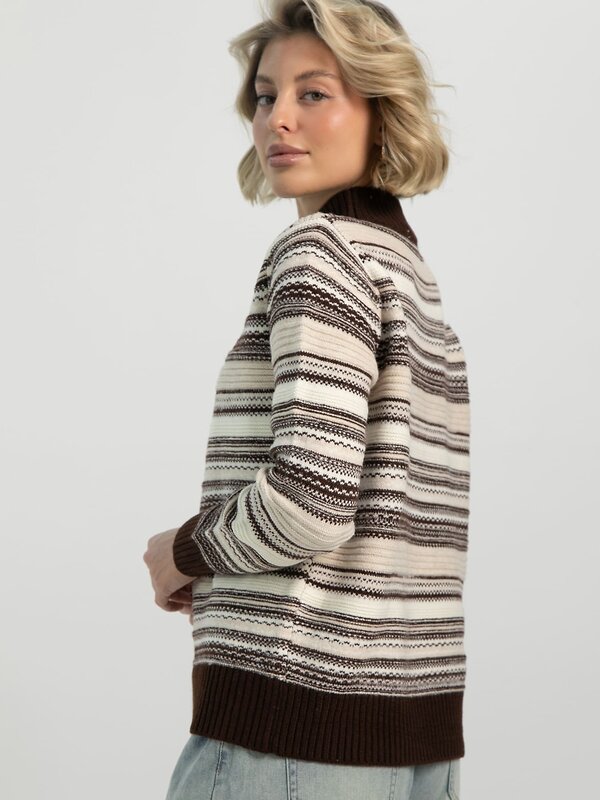 LT Collection Джемпер 612899 Б16498-12М Коричневый