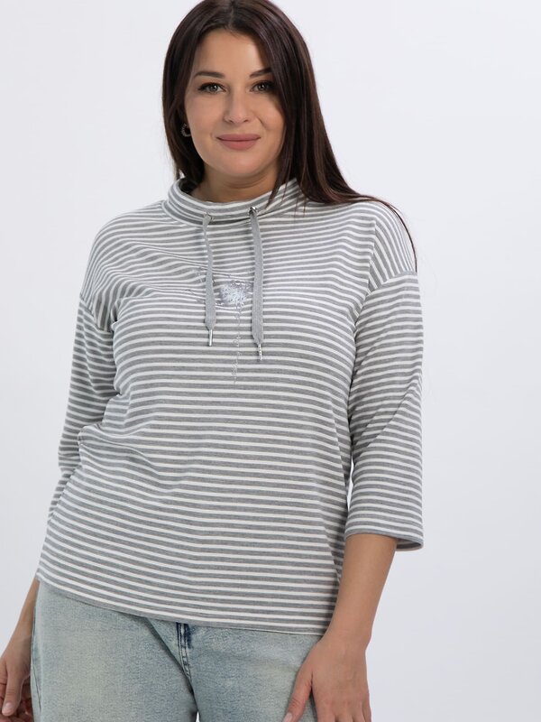 LT Collection Блуза 612902 Б16511-4М Серый
