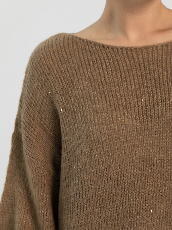 LT Collection Джемпер 612905 Б16548-5М Коричневый