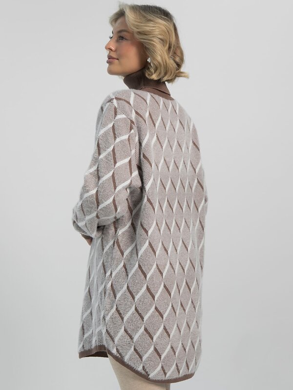 LT Collection Джемпер 612907 Б16551-5М Коричневый