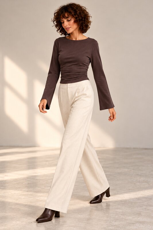 Lika Dress Лонгслив 612936 10861 Коричневый