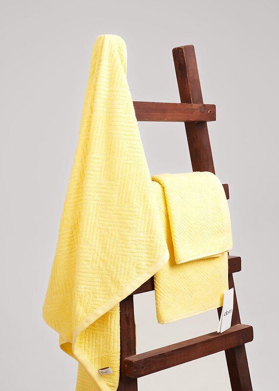 CLEVER Полотенце 613065 B022 70х130 св.жёлтый