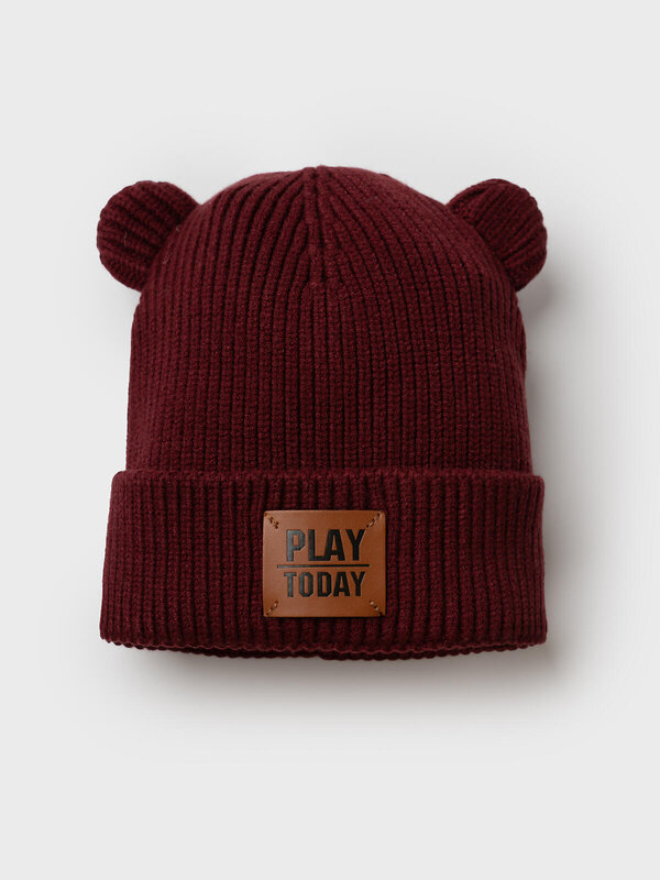 PLAYTODAY Шапка 613209 32621467 бордовый