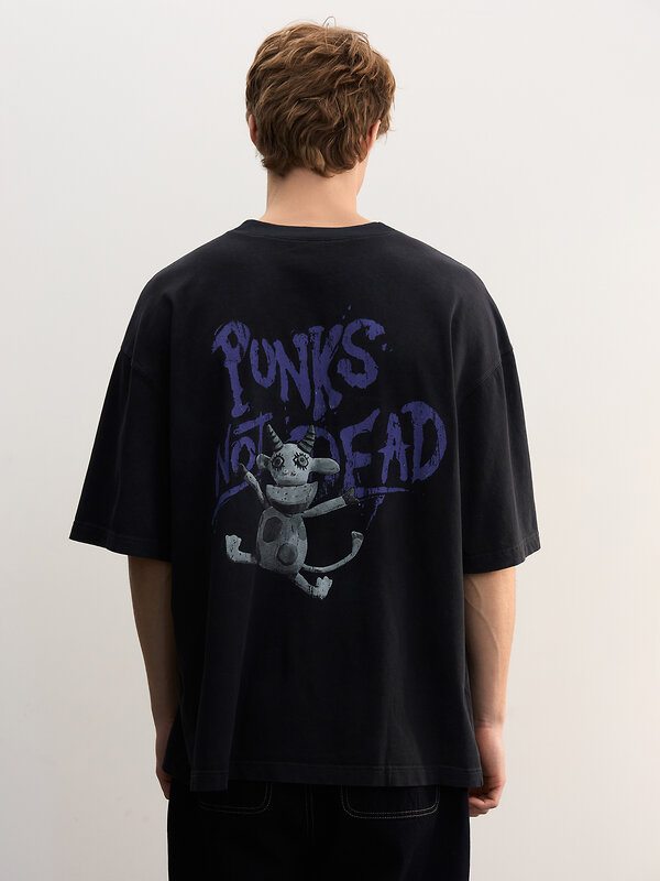 MARK FORMELLE Футболка 613286 111892 ACID WASH графит +печать2