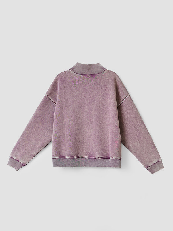 MARK FORMELLE Толстовка 613294 122948 ACID WASH виноградный +печать